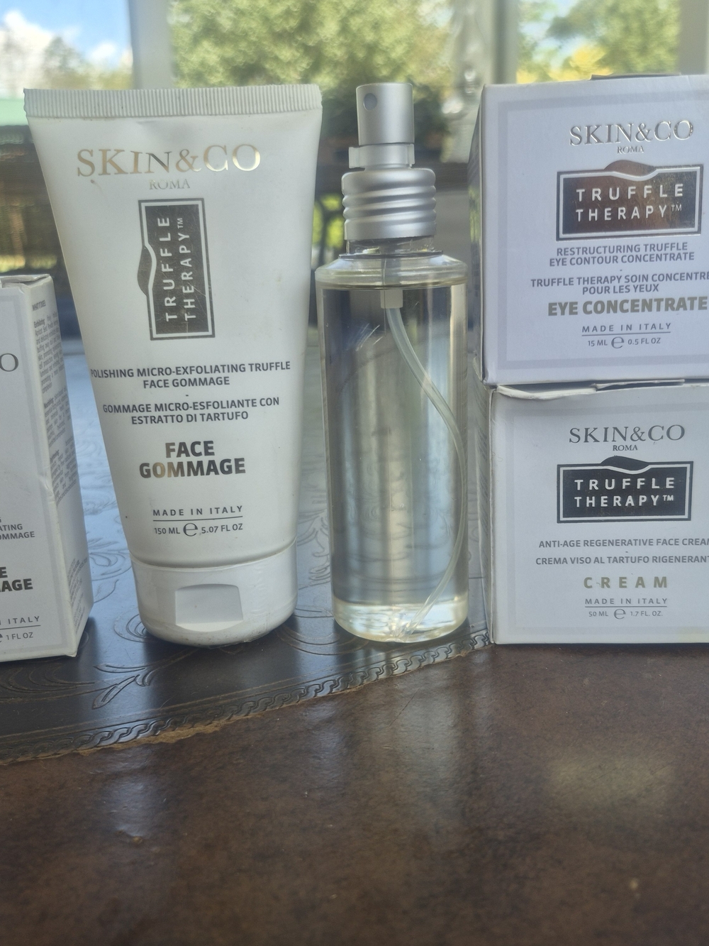 SKIN&CO Roma Truffle Therapy Italian Skincare 5-Piece Regimen Lot